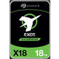 Seagate EXOS 18TB 12Gb/S SAS 7200RPM 256MB 512e 4KN Bare