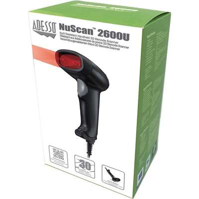 Adesso 2D H&Held Barcode Scanner USB