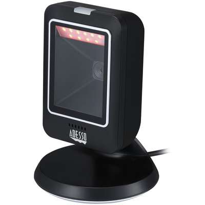 Adesso Omnidirectional 2D Desktop Barcode Scanner