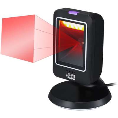 Adesso Omnidirectional 2D Desktop Barcode Scanner