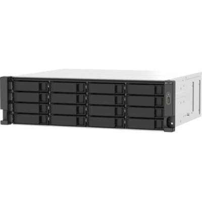 QNAP 3U 16-Bay NAS/ISCSI IP-San Ryzen V1500B 4CORE 2.2GHZ 16GB Ram 2X2.5G