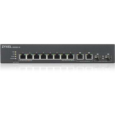 Zyxel GS2220-10 Switch 8 Port Managed GIG Switch+1-Year Nebula Pro