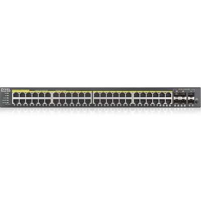 Zyxel GS2220-50HP Switch 48 Port Gigmgd PoE Switch+1-Year Nebula Pro