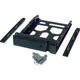 QNAP 3.5 Hard Disk Drive Tray with Key Lock&2KEY Black&Plastic 2.5&3.5 Screw Pack