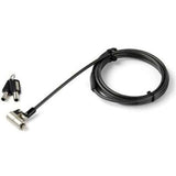 StarTech.com 2M Universal 3-in-1 Keyed Laptop Cable Lock - K-Slot, Nano, Wedgelock