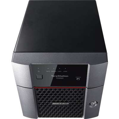 Buffalo Technology TeraStation 3220DN 2-Bay NAS 8TB (2x4TB) NAS Hard Drives Included 2.5GbE iSCSI