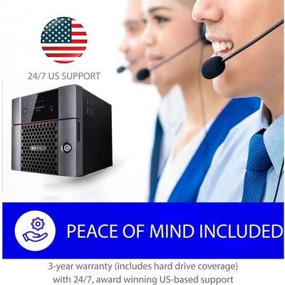 Buffalo Technology TeraStation 3220DN 2-Bay NAS 8TB (2x4TB) NAS Hard Drives Included 2.5GbE iSCSI