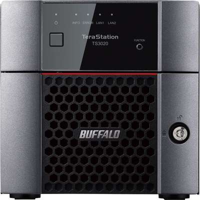 Buffalo Technology TeraStation 3220DN 2-Bay NAS 8TB (2x4TB) NAS Hard Drives Included 2.5GbE iSCSI