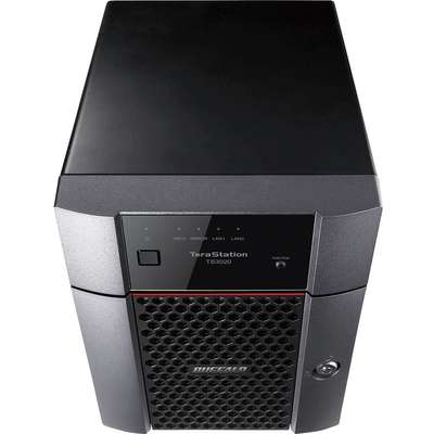 Buffalo Technology TeraStation 3420DN 4-Bay NAS 4TB (2x2TB) NAS Hard Drives Included 2.5GbE iSCSI