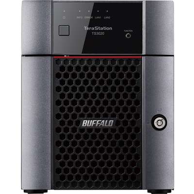 Buffalo Technology TeraStation 3420DN 4-Bay NAS 4TB (2x2TB) NAS Hard Drives Included 2.5GbE iSCSI