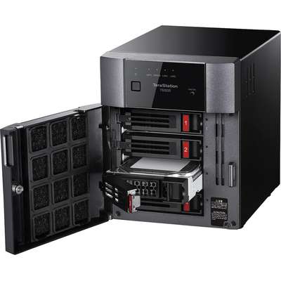 Buffalo Technology TeraStation 3420DN 4-Bay NAS 8TB (2x4TB) NAS Hard Drives Included 2.5GbE iSCSI