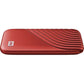 Western Digital Portable SSD 2TB - Red