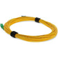 Addon 20M LC/SC M/M Yellow OS2 Simplex Fiber OFNR (Riser-Rated) Micro-Boot Patch