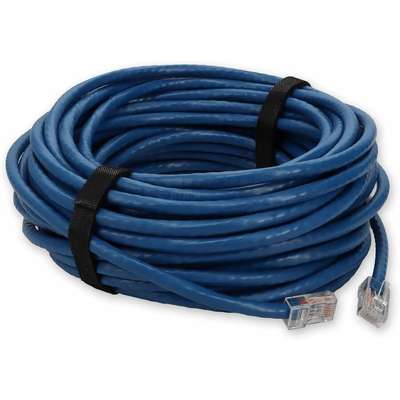 Addon 30FT RJ-45 M/M Blue CAT6 UTP PVC Copper Patch Cable