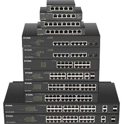 D-Link Systems 8 Port GIG PoE Smart Switch