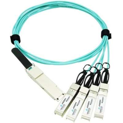 Axiom Upgrades 100GBASE-AOC QSFP28 to 4 25GBASE- SFP28 AOC Breakout