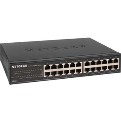 NETGEAR 24 Port Geth DT RM Switch