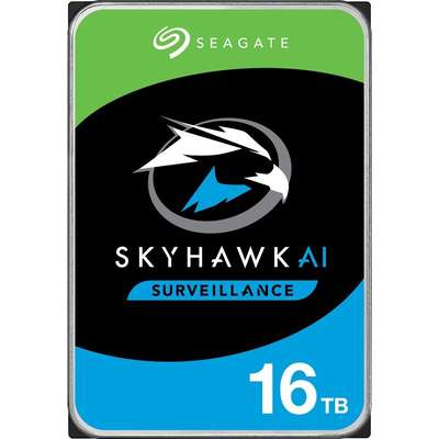 Seagate SkyHawk AI Surveillance 16TB SATA 6Gb/s CMR Helium 3.5"