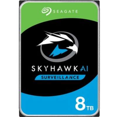 Seagate SkyHawk AI Surveillance 8TB SATA 6Gb/s CMR Helium 3.5"