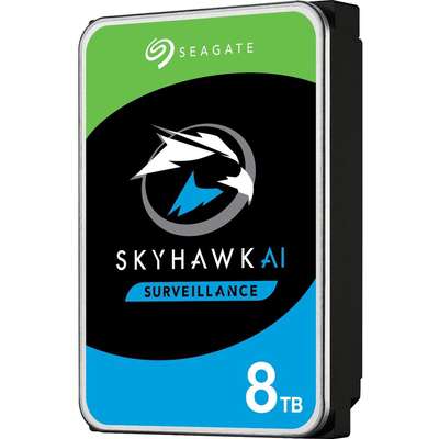 Seagate SkyHawk AI Surveillance 8TB SATA 6Gb/s CMR Helium 3.5"