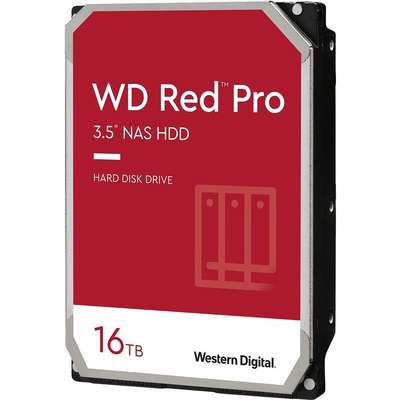 Western Digital WD Red Pro NAS Hard Drive - 16TB