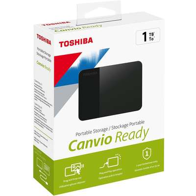 Toshiba Canvio Ready (B3) 1TB Black