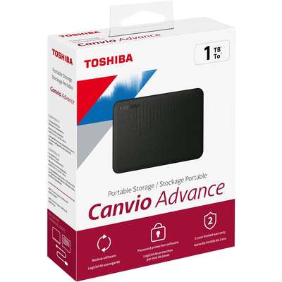 Toshiba Canvio Advance 1TB Black