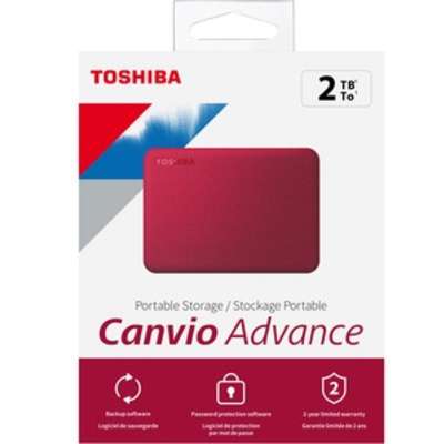 Toshiba Canvio Advance 2TB Red
