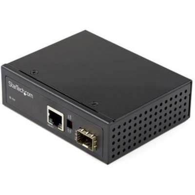 StarTech.com Industrial Fiber to Ethernet Media Converter 1GBPS SFP to RJ45