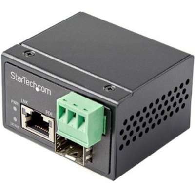 StarTech.com 30W PoE+ Fiber to Ethernet Media Converter