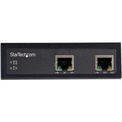 StarTech.com Industrial Gigabit PoE Extender 60W 802.3BT PoE+ 330 Hardened