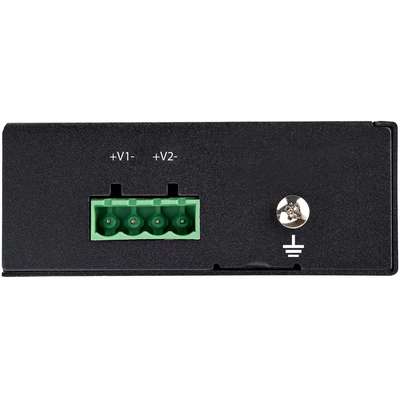 StarTech.com Industrial Gigabit Ethernet PoE Injector 30W