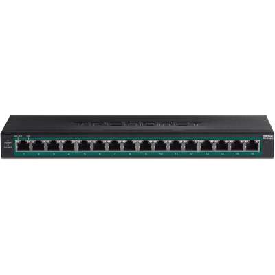 TRENDnet 16-Port Gigabit PoE+ Switch (123W)