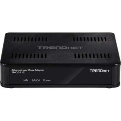 TRENDnet MoCA 2.0 Ethernet over Coax Adapter