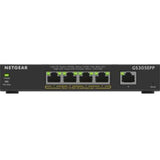 NETGEAR 5 Port Geth High Power PoE+ Smart Managed+ Switch