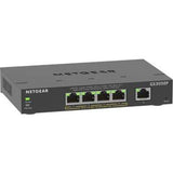 NETGEAR 5 Port Geth PoE+ Smart Managed Plus Switch