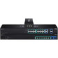 TRENDnet 10-Port Gigabit PoE++ Switch 4xGigabit PoE++ up to 95W 4x Gigabit PoE+ Ports 30W