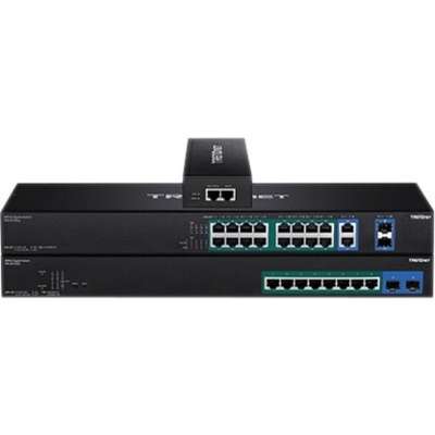 TRENDnet 10-Port Gigabit PoE++ Switch 4xGigabit PoE++ up to 95W 4x Gigabit PoE+ Ports 30W