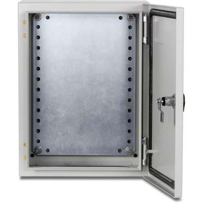 TRENDnet Outdoor IP66 Steel Enclosure With Lockable Hinged Door