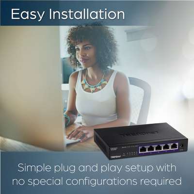 TRENDnet 5-Port Unmanaged 2.5G Switch