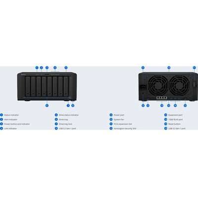 Synology 8 Bay Diskstation DS1821+ (Diskless)