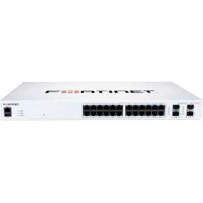 Fortinet L2+ Managed PoE Switch with  24GE + 4SFP+ 24 Port