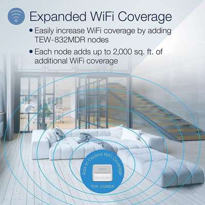 TRENDnet AC1200 Dual Band WiFi EasyMesh Remote Node