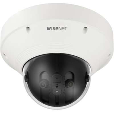 Hanwha Techwin America WN7 Panoramic Multi-Sensor Camera, 180§ view, (2MP x 4 Sensors) 7.3MP @ 30FPS