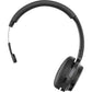 V7 Wireless Bluetooth Mono Headset Boom Microphone with USB Dongle Black