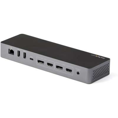 StarTech.com Thunderbolt 3 Dock/USB-C Dock - Dual 4K DP/HDMI, 1x8K - 96W PD