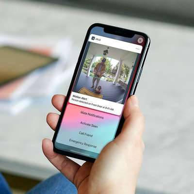 Arlo Essential Video Doorbell Wire-Free Black