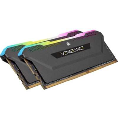 Corsair Vengeance RGB Pro SL 32GB DDR4 Desktop Memory - Black