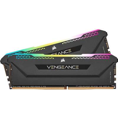 Corsair Vengeance RGB Pro SL 16GB DDR Desktop Memory Black