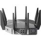 Asus Router GT-AXE11000 Rog Rapture Tri-band WiFi 6E (802.11AX) Gaming Router